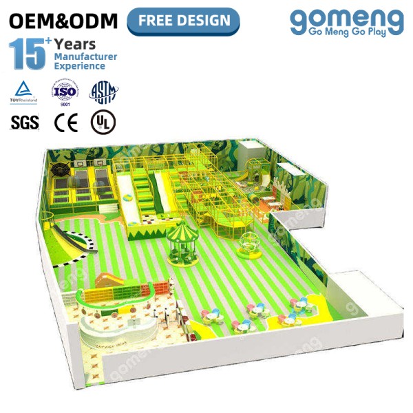 Indoor Playground Factory - Kindergarten Creative Shopping Mall Slide