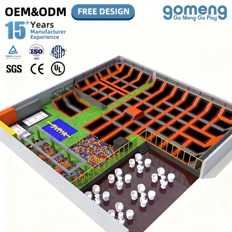 Indoor Playground Supplier - New Arrival Fitness Jumping Slide