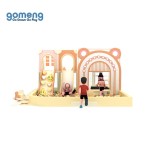 Soft Play Indoor Playground Factory - Macron Themed Slides Ball Pits