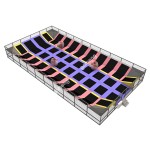 Indoor Playground Factory - Hot Sale Large Colorful Trampolines