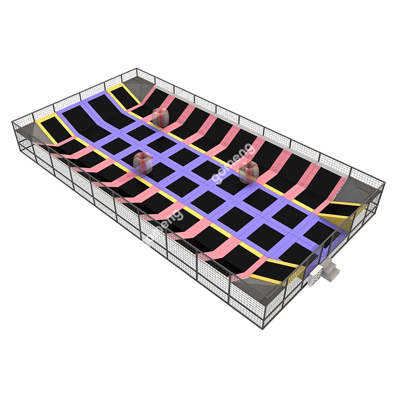 Indoor Playground Factory - Hot Sale Large Colorful Trampolines