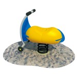 Spring Ride Manufacturer - Popular Style PE Board Rider Horse