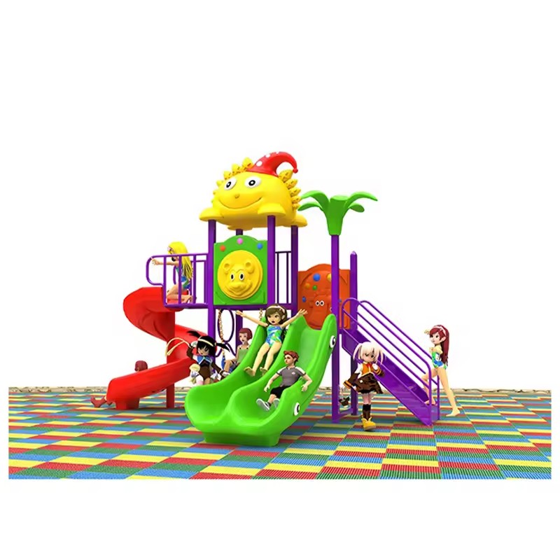 Outdoor Playground Slide Factory - Multifunctional Amusement Park