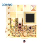 Soft Play Indoor Playground Factory - Macron Themed Slides Ball Pits