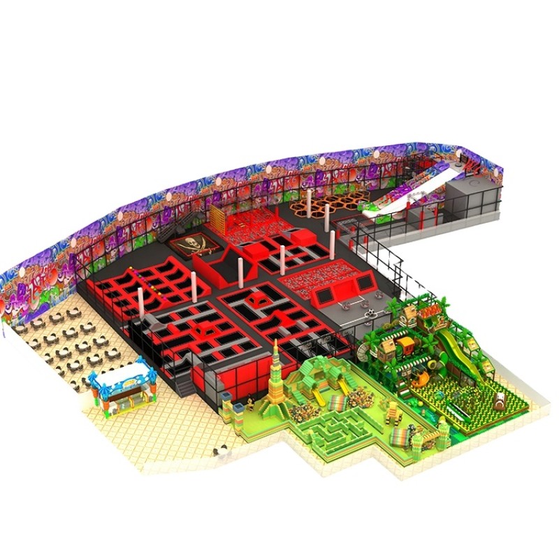 Indoor Playground System Supplier - Commercial Popular Amusement Park