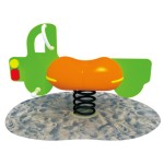 Spring Ride Manufacturer - Popular Style PE Board Rider Horse