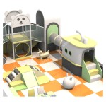 Indoor Playground Equipment Supplier - Slide Climbing Frame Non Toxic