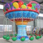 Play Equipment Manufacturer - Colorful Mini Watermelon Flying Chair