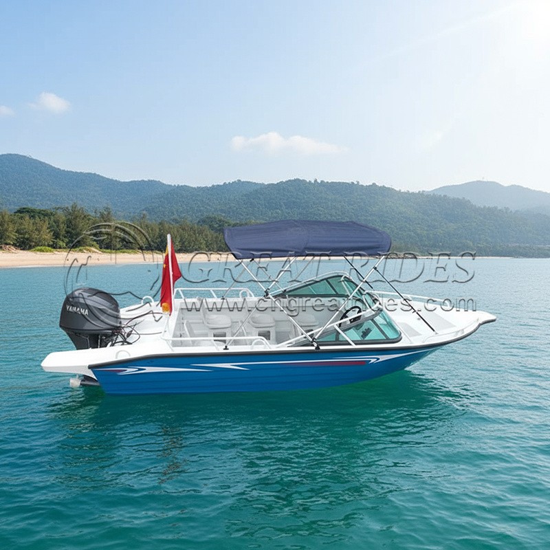 Fishing Leisure Manufacturer - 22ft Aluminum Fishing Leisure Boat