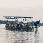Glass Bottom Supplier - Cheap 12 Persons Transparent Boat