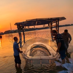 Glass Bottom Supplier - Cheap 12 Persons Transparent Boat