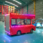 City Bus Factory - China Manufacturer Red Color Mini Double