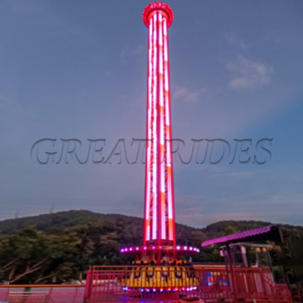 Tower Ride Manufacturer - Outdoor Amusement 22-33 Meters Rotating