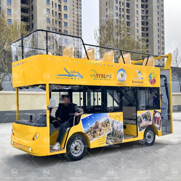 Outdoor Bus Manufacturer - Custom Outdoor Electric Double Decker
