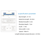 Passenger Ship Manufacturer - 10.58m/34.7ft Small Passenger Boat