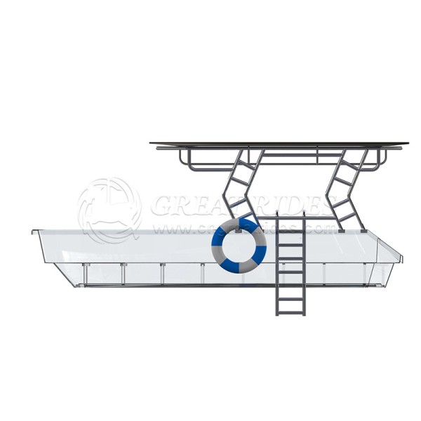 Pleasure Boat Factory - New Arrival 12 Person Clear Pleasure