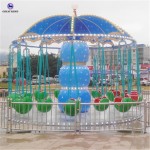 Play Equipment Manufacturer - Colorful Mini Watermelon Flying Chair