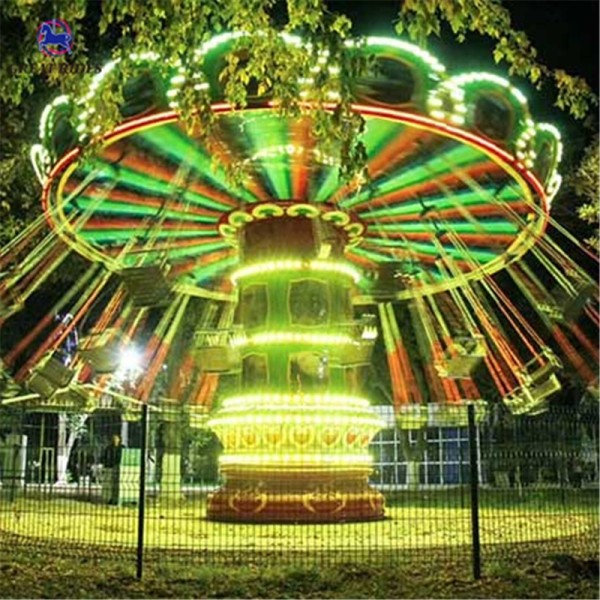 Carousel Manufacturer - High Capacity 36-Seat Fiberglass Flying