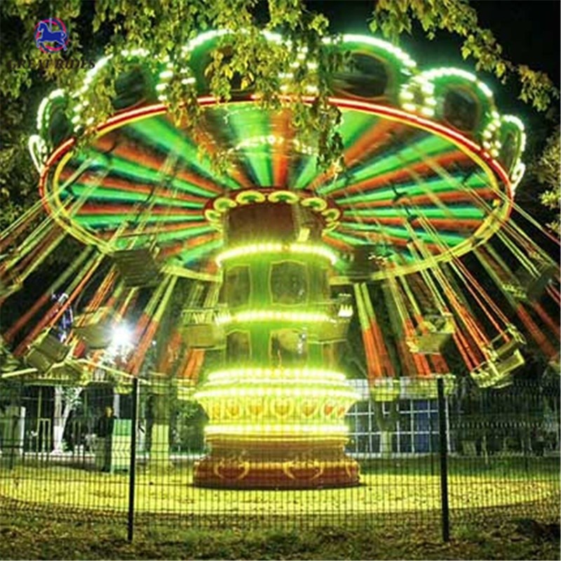 Carousel Manufacturer - High Capacity 36-Seat Fiberglass Flying