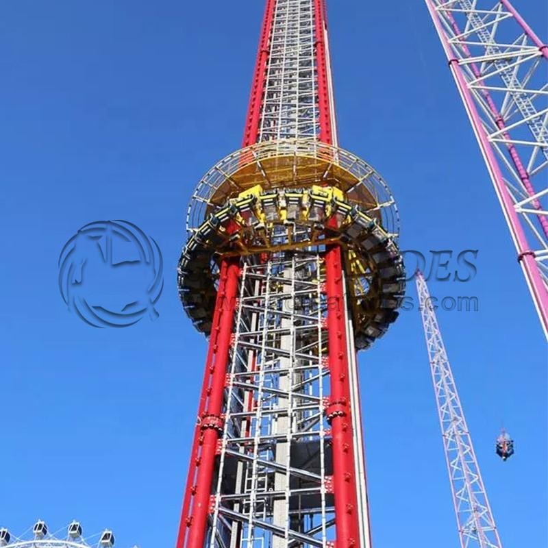 Free Fall Ride Factory - Thrill Electric Free Fall Amusement Ride