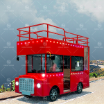 Recreational Bus Manufacturer - Good Looking Red 12seats Double
