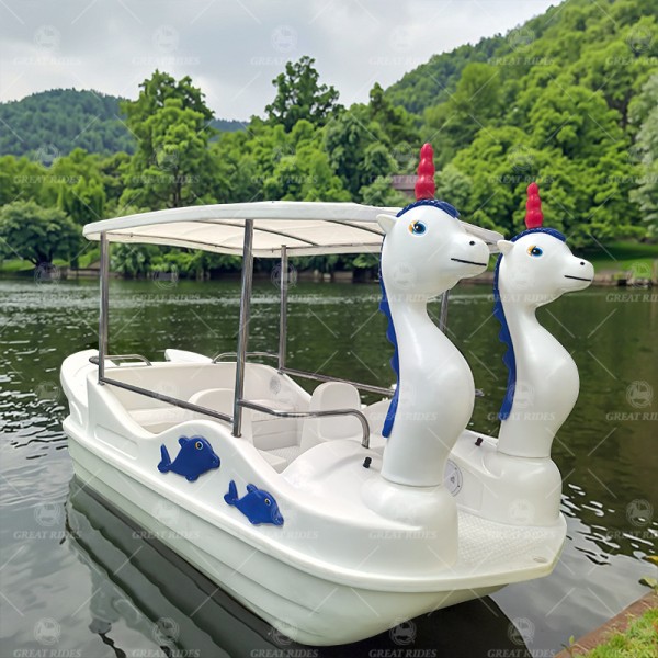 Animal Style Factory - Flamingo Style Electric Boat for 5
