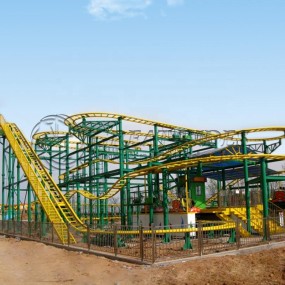 Fun Coaster Supplier - Theme Park Spinning Sliding Coaster Ride