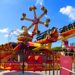 Jumping Machine Factory - Factory Price Rotating Crazy 36 Seats