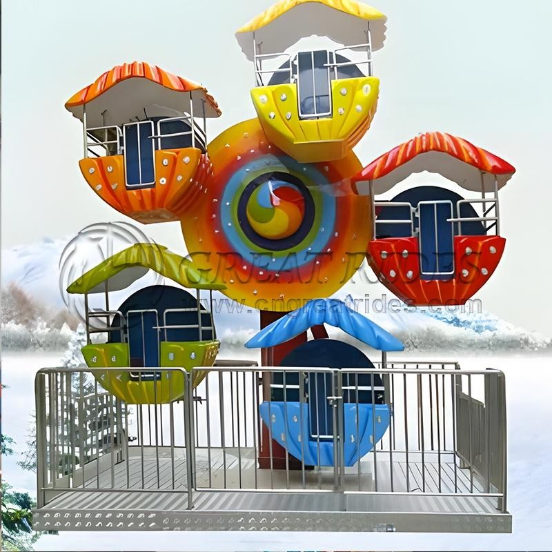 Mini Wheel Manufacturer - Stable Quality 10 Passengers Mini Ferris