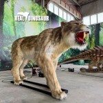 Animatronic Animal Factory - Outdoor Park Smilodon Realistic Model