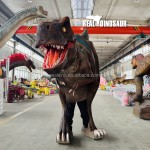 Animatronic Costume Factory - Operator Performing T-Rex Hidden
