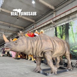 Animatronic Animal Supplier - High Simulation Rhinoceros Models Sale