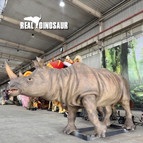 Animatronic Animal Supplier - High Simulation Rhinoceros Models Sale