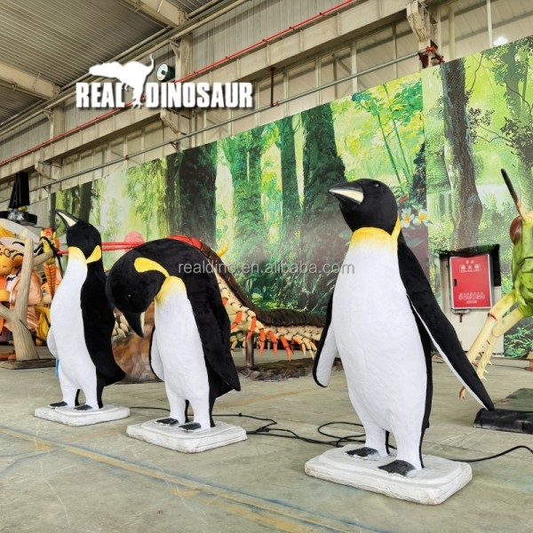 Animatronic Penguin Manufacturer - Amusement Park Real-Size Models