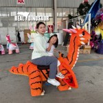 Dinosaur Ride Supplier - Cartoon Artificial Scooter Playground