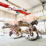 Animatronic Dragon Factory - 3 Head Life Size Robotic Dragon