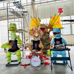 Animatronic Dinosaur Manufacturer - Customized Cartoon Band Music