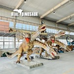 Animatronic Dragon Factory - 3 Head Life Size Robotic Dragon