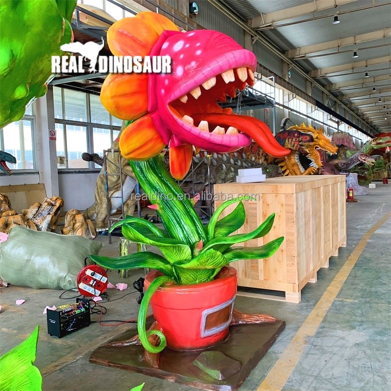 Animatronic Flower Supplier - Customized Halloween Decoration