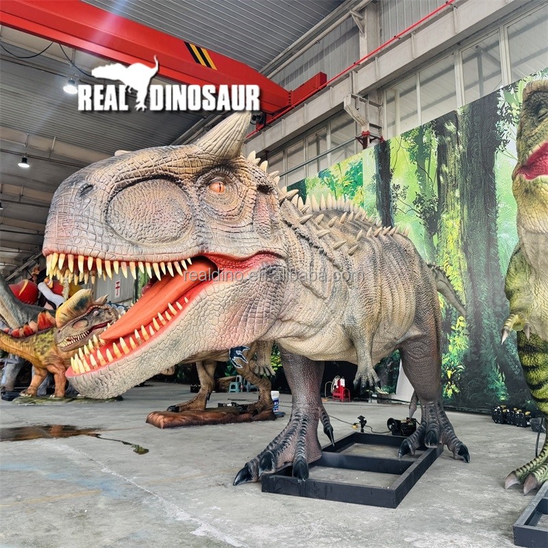 Animatronic Dinosaur Model Factory - Amusement Realistic Carnotaurus