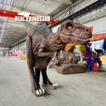 Animatronic Costume Factory - Operator Performing T-Rex Hidden