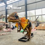 Animatronic Dinosaur Manufacturer - Indoor 3D Dilophosaurus Robot Model