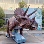 Animatronic Dinosaur Manufacturer - Walking Triceratops Interactive