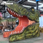 Fiberglass Dinosaur Factory - Jurassic World Door Fun Model