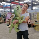 Animatronic Puppet Supplier - Manual Dinosaur Baby Puppet Sale