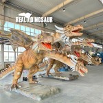 Animatronic Dragon Factory - 3 Head Life Size Robotic Dragon