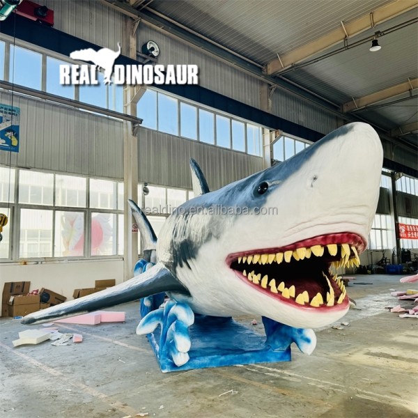Animatronic Shark Manufacturer - Life Size Aquarium White Shark