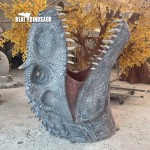 Fiberglass Dinosaur Factory - 3D Model Realistic Head Fossil