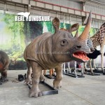 Animatronic Animal Supplier - High Simulation Rhinoceros Models Sale