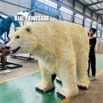 Animal Costume Factory - Four Legs Walking Polar Bear Realistic